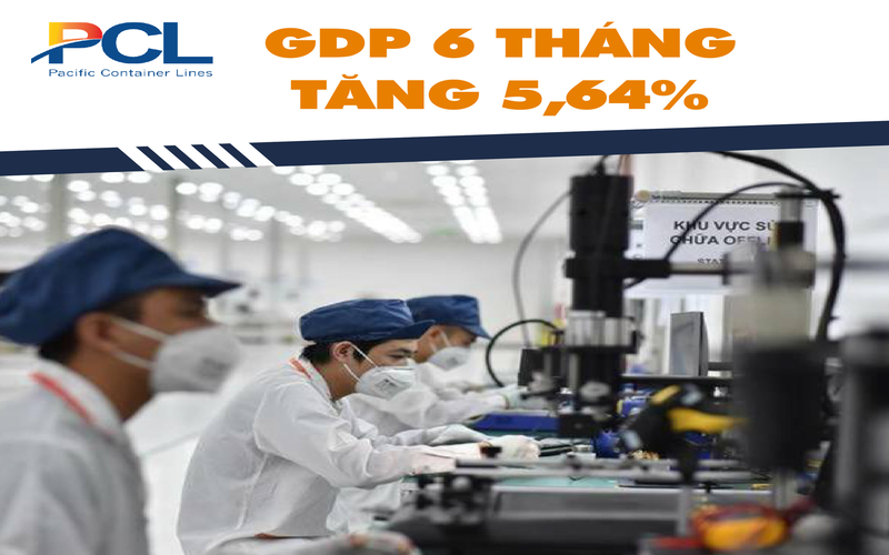 6 MONTHS GDP INCREASE 5.64%