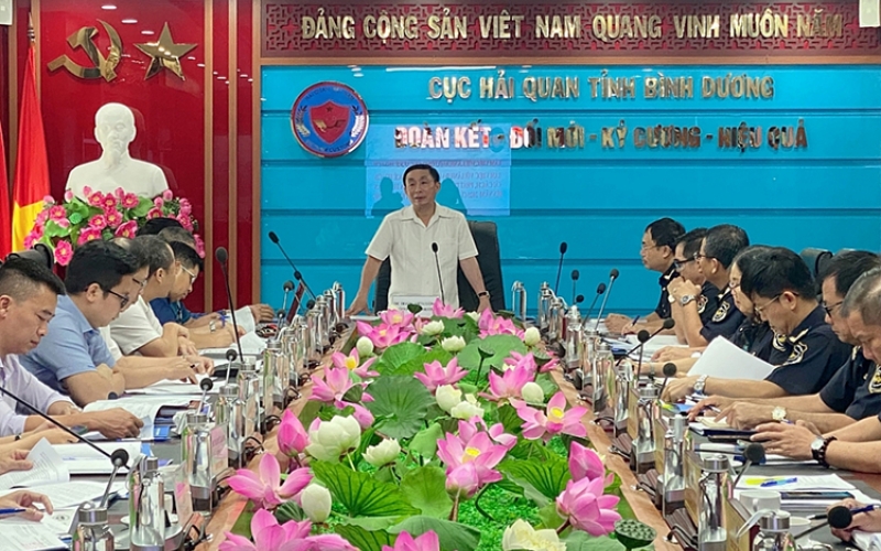 Buổi làm việc cục Hải quan Bình Dương xây dựng cải cách về chuyển đổi số tại Tỉnh Bình Dương